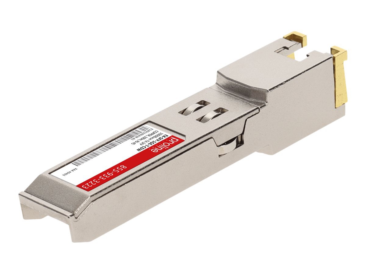 Thumbnail 5 of 16 for Proline Juniper Networks® EX-SFP-1GE-T Compatible TAA 10/100/1000Base-TX SFP Transceiver (Copper, 100m, RJ-45)