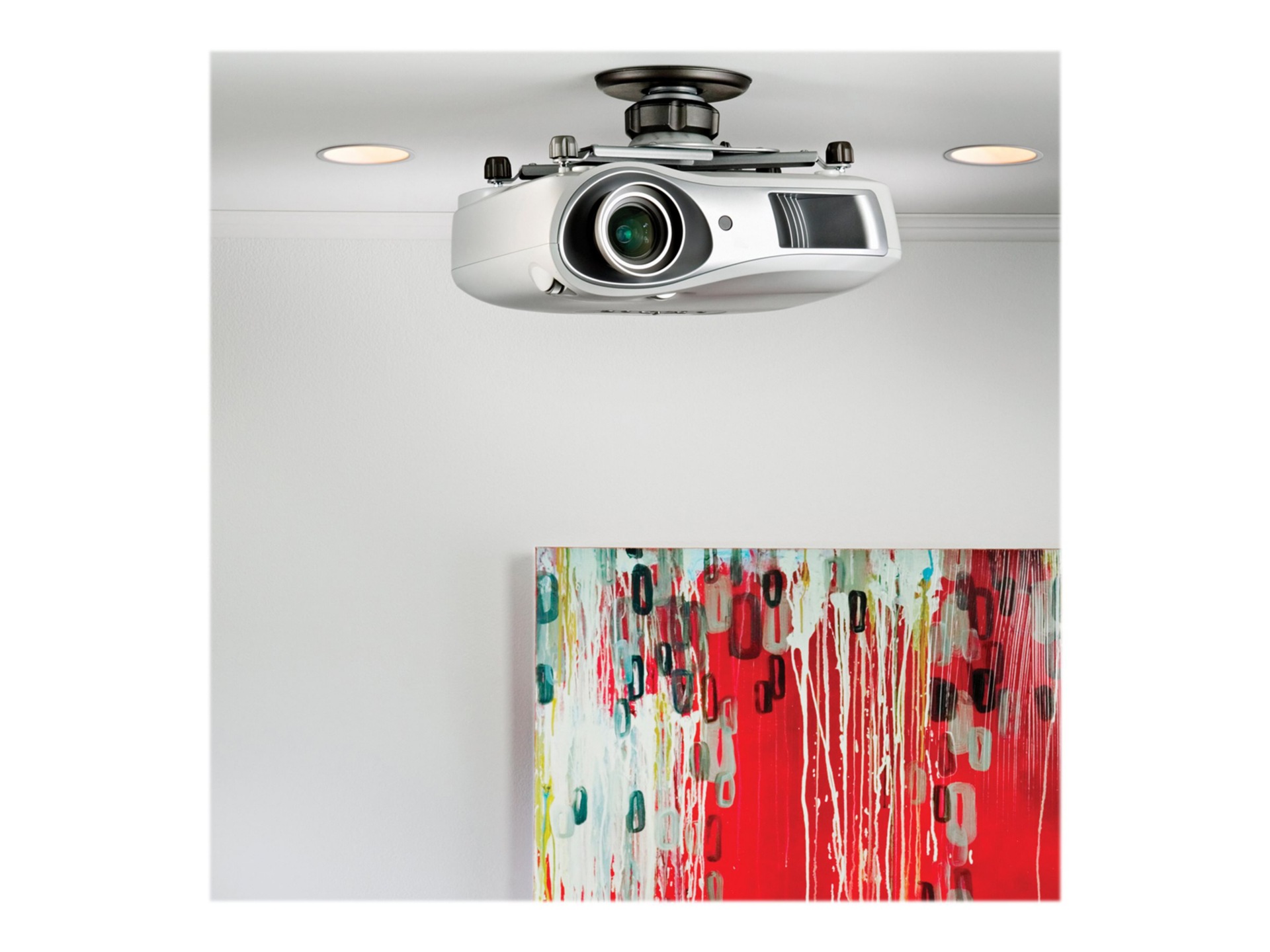 Thumbnail 3 of 3 for Ergotron Neo-Flex Projector Ceiling Mount mounting kit - for projector - black