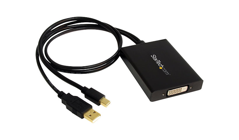 StarTech.com Mini DisplayPort to DVI Adapter - Active mDP to DVI Dual Link