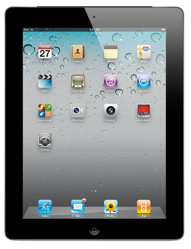 Apple iPad® 2 with Wi-Fi 3G 64GB - Black - AT&T