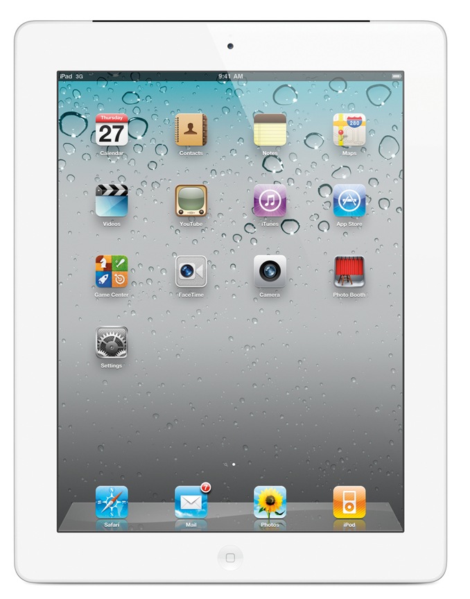 Apple iPad® 2 with Wi-Fi 3G 16GB - White - AT&T