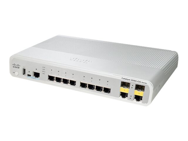 Cisco Catalyst Compact 3560CG-8TC-S - switch - 8 ports - managed - WS ...