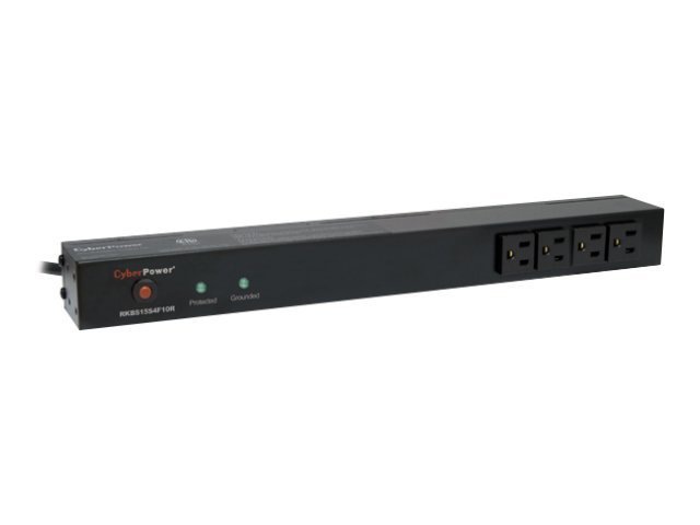 CyberPower Rackbar Surge Protection RKBS15S4F10R Zero-U/1U - surge protector