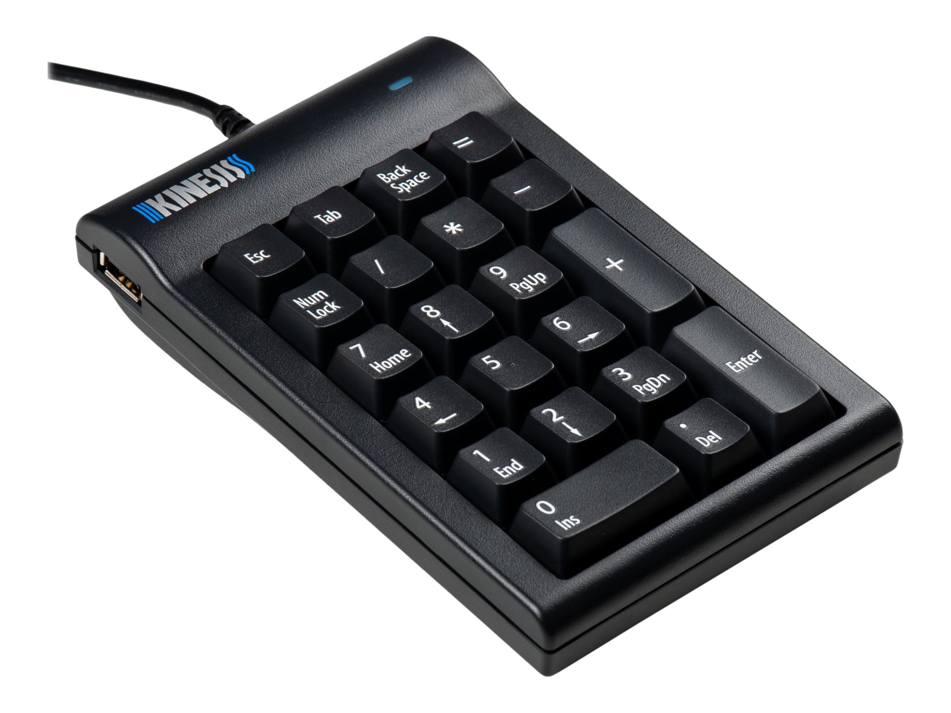 Kinesis Mechanical Keypad for PC - keypad - black