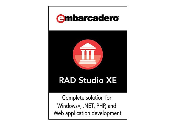 Embarcadero RAD Studio XE Professional - licence - 1 utilisateur désigné