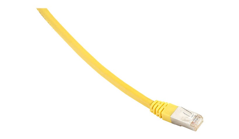 Black Box network cable - 1 ft - yellow