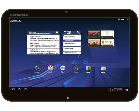 Motorola XOOM with Wi-Fi - tablet - Android 3.1 (Honeycomb) - 32 GB - 10.1"