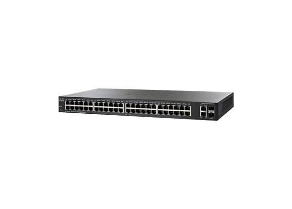 Cisco Small Business Smart SF200-48 - switch - 48 ports - rack-mountable