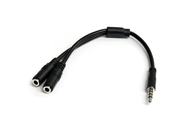 Headset Adapter, and Headphone Splitter - MUYHSMFF - Audio Video Cables CDW.com