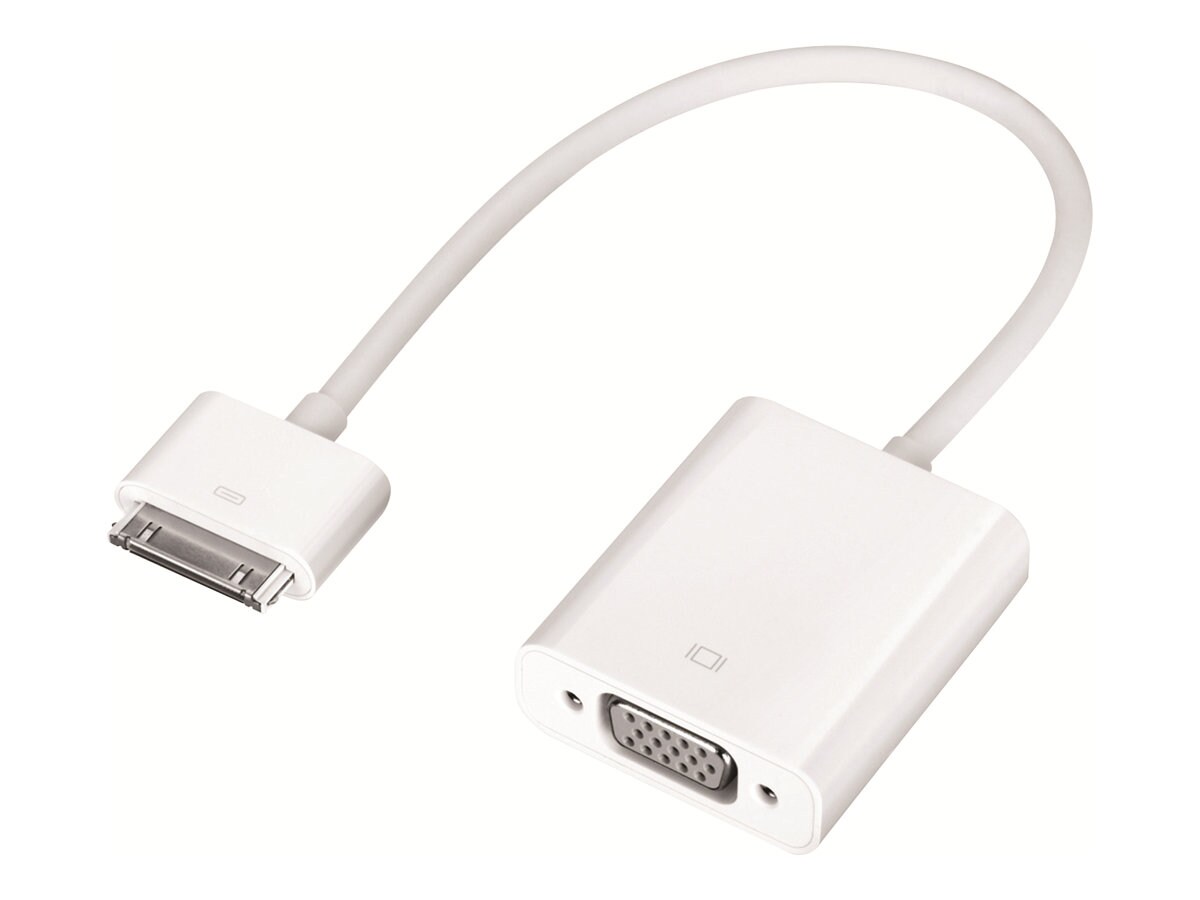 Apple 30-pin Dock Connector to VGA Adapter for iPhone 4