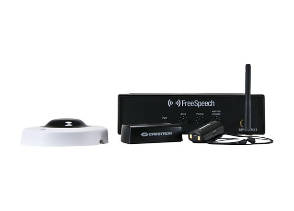 Crestron FreeSpeech Single-Channel Wireless Mic System Package