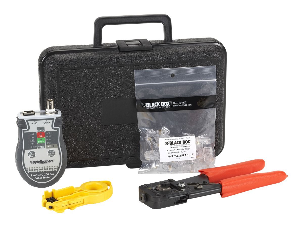 Black Box CAT5e Termination Kit network tool/tester kit
