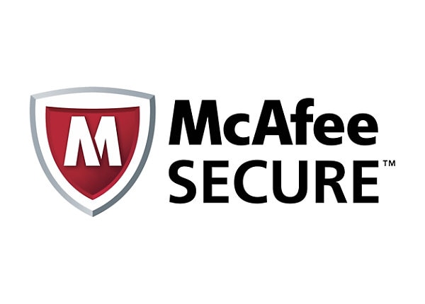McAfee SECURE Trustmark Module - subscription license (2 years) + 2 Years Gold Support - 1 license