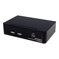 StarTech.com 2 Port USB DVI Dual Link KVM Switch with Audio & USB 2.0 Hub