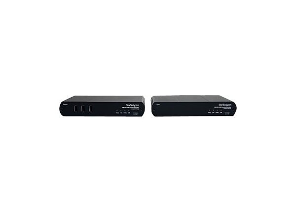 StarTech.com USB DVI KVM Console Extender w/ True USB 2.0 and Audio - 500m - KVM / audio / USB extender