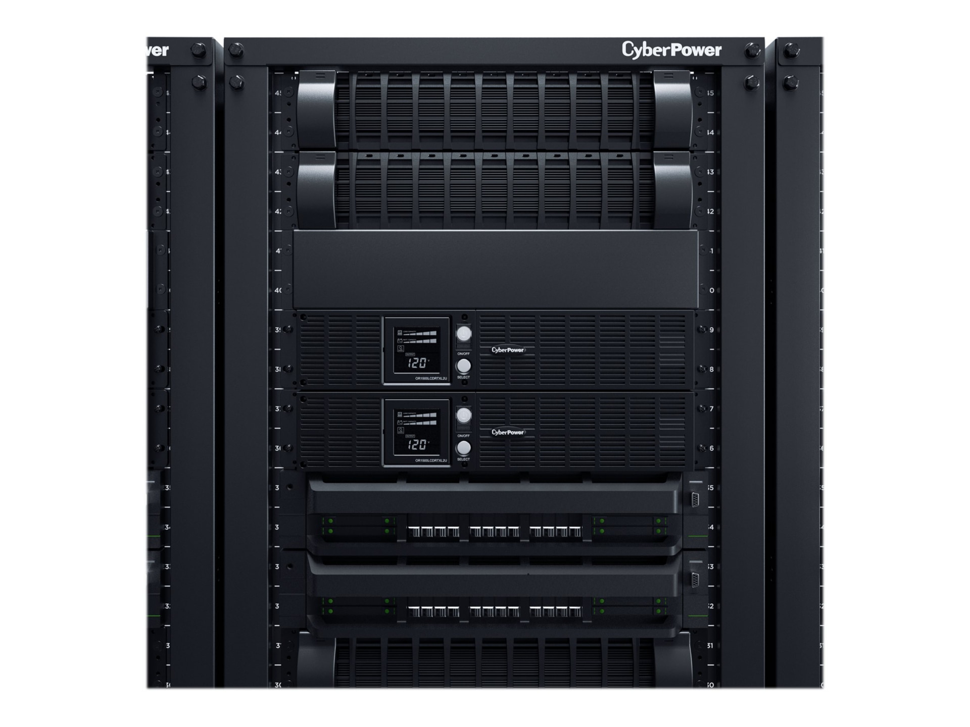 Thumbnail 6 of 7 for CyberPower Smart App Intelligent LCD OR1500LCDRTXL2U - UPS - 1125 Watt - 1500 VA