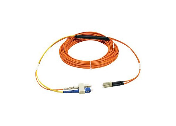 Tripp Lite 4M Fiber Optic Mode Conditioning Patch Cable SC/LC 13' 13ft 4 Meter - mode conditioning cable - 4 m - yellow,