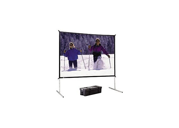Da-Lite Fast-Fold Screen System Deluxe Dual Vision - projection screen