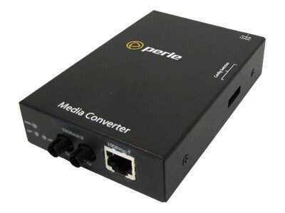 Perle S-100-M2ST2 - fiber media converter - 100Mb LAN