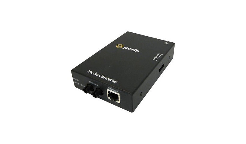 Perle S-100-M2ST2 - fiber media converter - 100Mb LAN