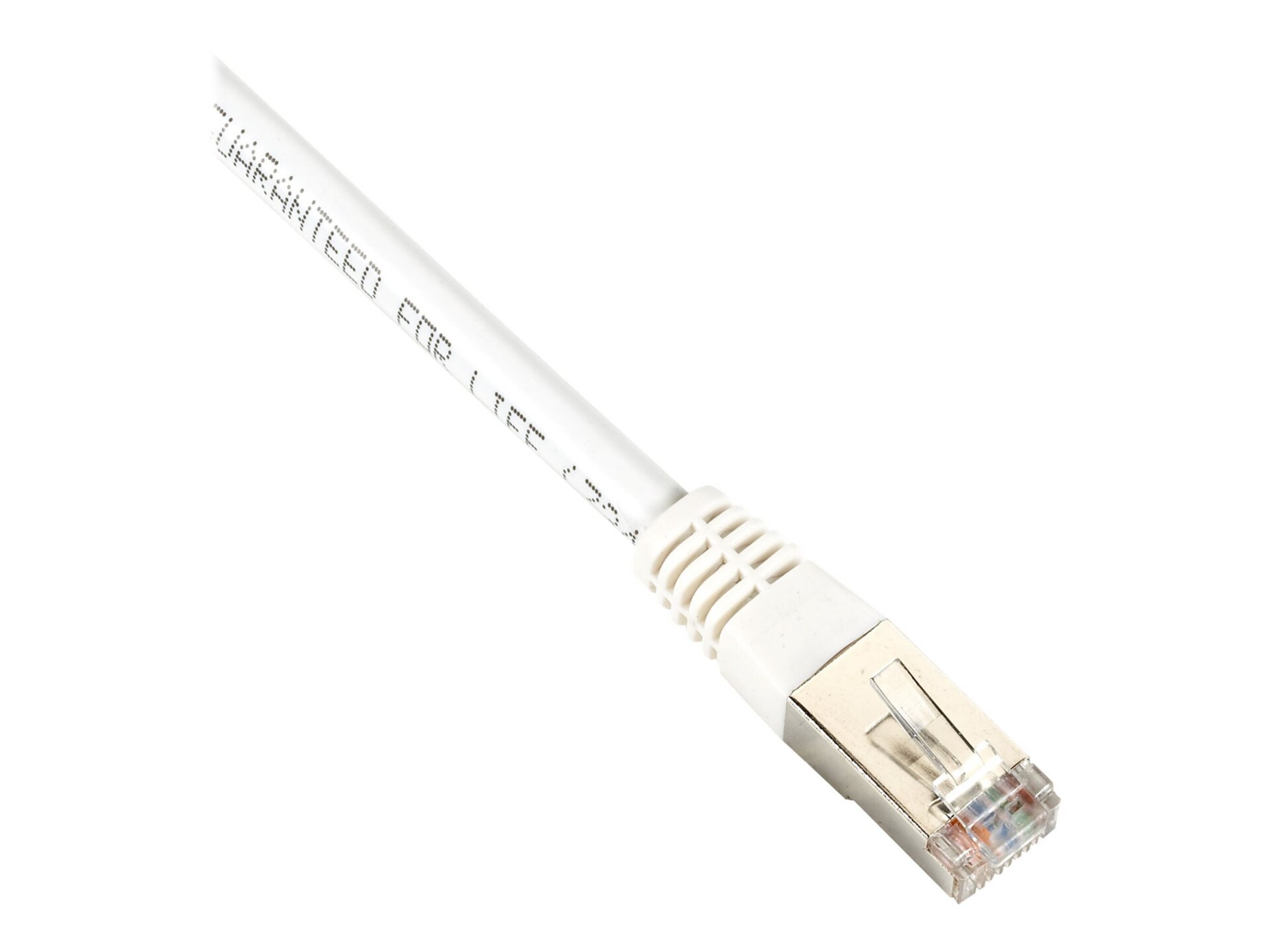 Black Box Backbone Cable patch cable - 1 ft - white