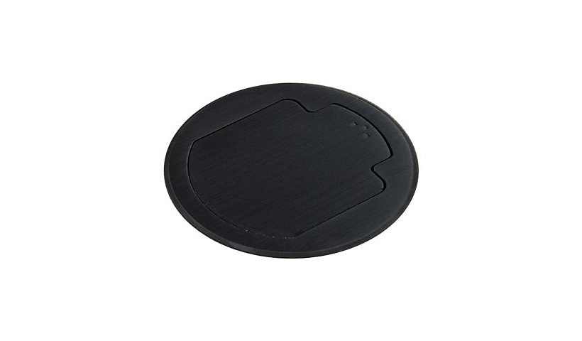 Black Box Easy-AV Drop Box Round Cover - flush mount outlet