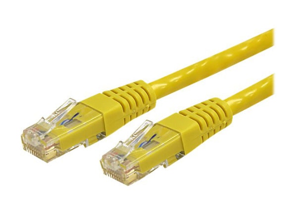 StarTech.com C6PATCH20YL Yellow Molded RJ45 UTP Gigabit Cat6 Patch Cable 20-Feet StarTech.com C6PATCH20YL Yellow Molded RJ45 UTP Gigabit Cat6 Patch Cable 20-Feet