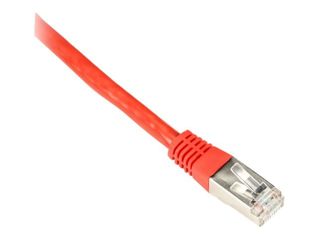 Black Box 15ft Double Shielded Red CAT6 250Mhz Ethernet Patch Cable, 15'