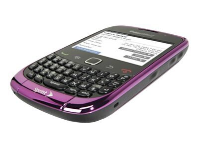 BlackBerry Curve 3G 9330 - royal purple - 3G CDMA - BlackBerry smartphone