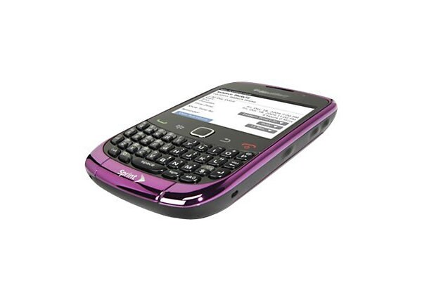 BlackBerry Curve 3G 9330 - royal purple - 3G CDMA - BlackBerry smartphone