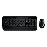 Microsoft Wireless Desktop 2000 - keyboard and mouse set - QWERTY - US - bl