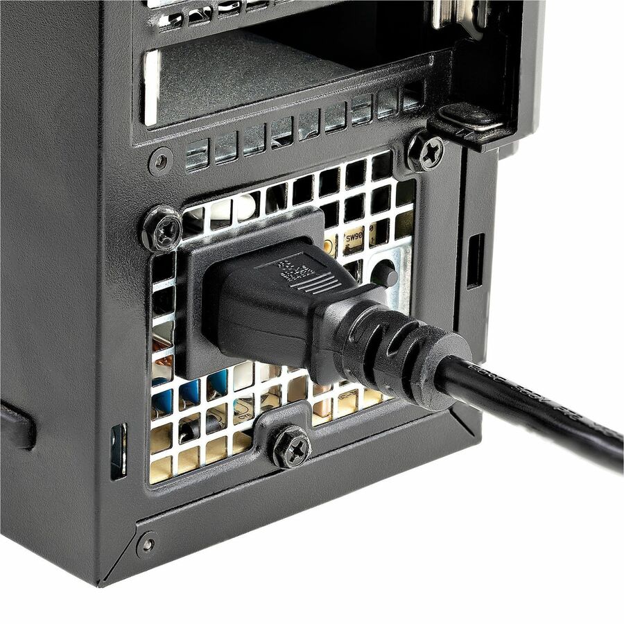 Thumbnail 5 of 5 for StarTech.com 10ft (3m) Computer Power Cord, NEMA 5-15P to C13, 10A 125V, 18AWG, Black Replacement AC PC Power Cord