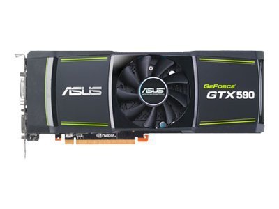 ASUS ENGTX590/3DIS/3GD5 - graphics card - 2 GPUs - GF GTX 590 - 3 GB