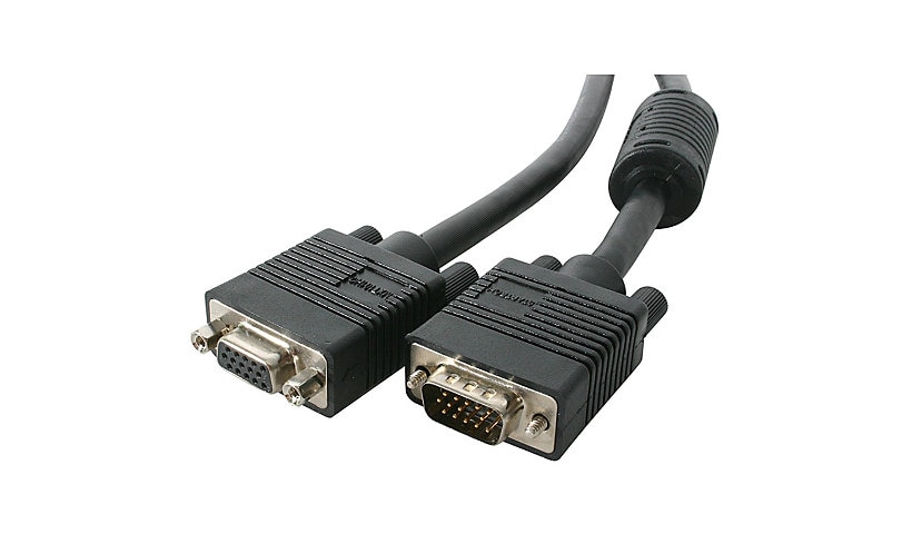 StarTech.com 6 ft Coax High Resolution VGA Monitor Extension Cable - M/F