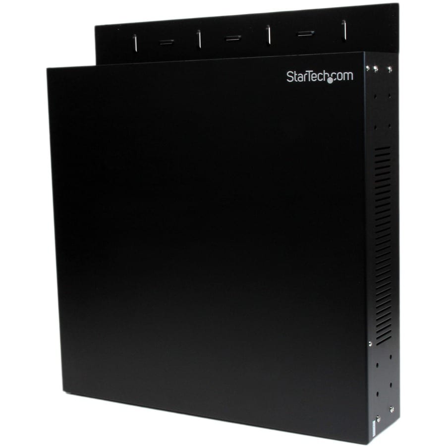 StarTech.com RK219WALLV  StarTech.com Support Mural en Acier pour Rack 2U  - Acier - 48 cm