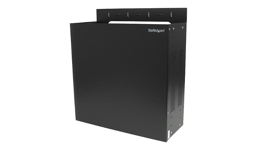 StarTech.com 4U Wall Mount Rack for Network Switch - Vertical Mounting