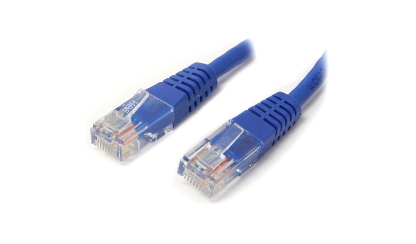 StarTech.com Cat5e Ethernet Cable 7 ft Blue - Cat 5e Molded Patch Cable