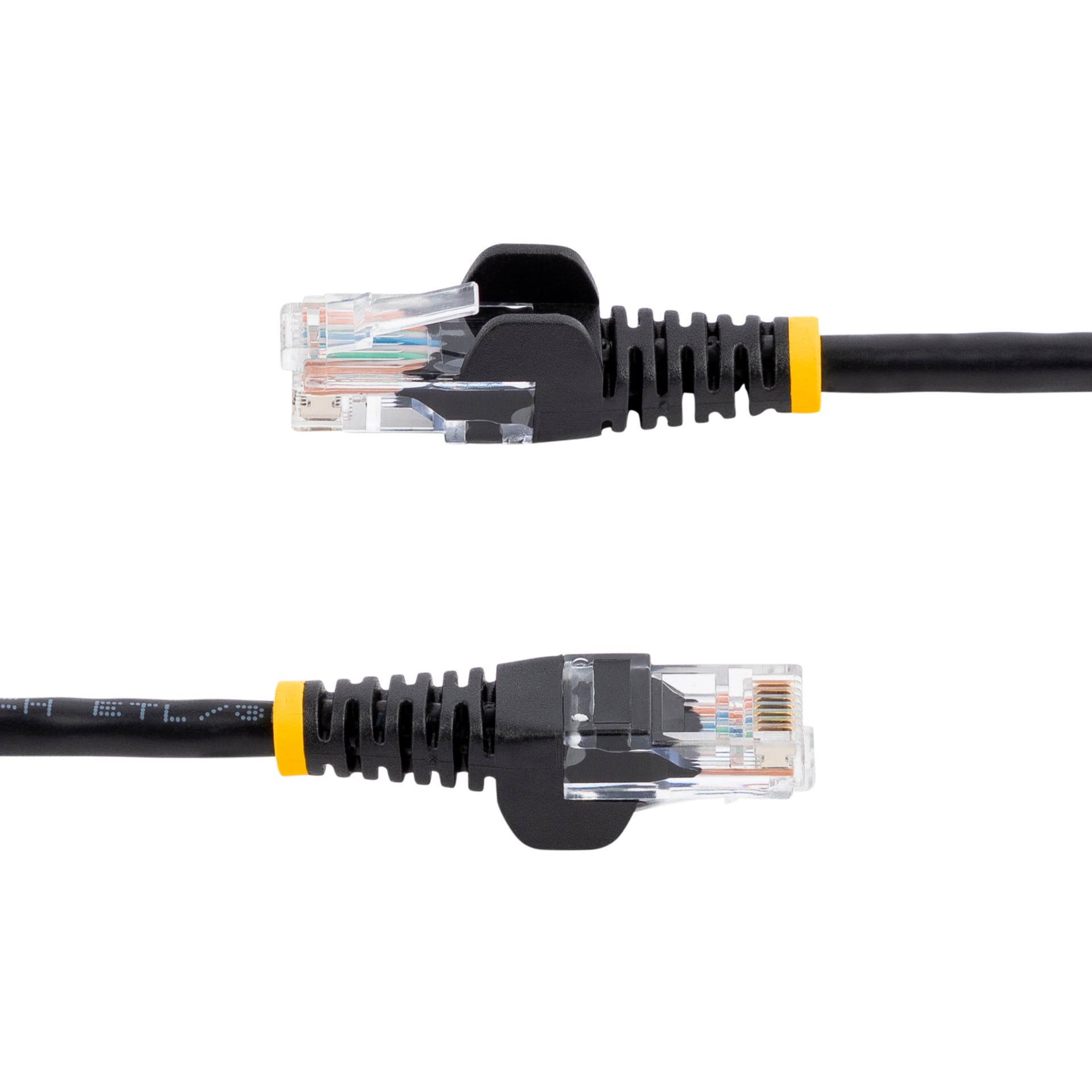 Thumbnail 2 of 5 for StarTech.com 6ft Black CAT5e Cable - Snagless CAT5e Patch Cord Network Cable - Gigabit Ethernet Cable - M/M
