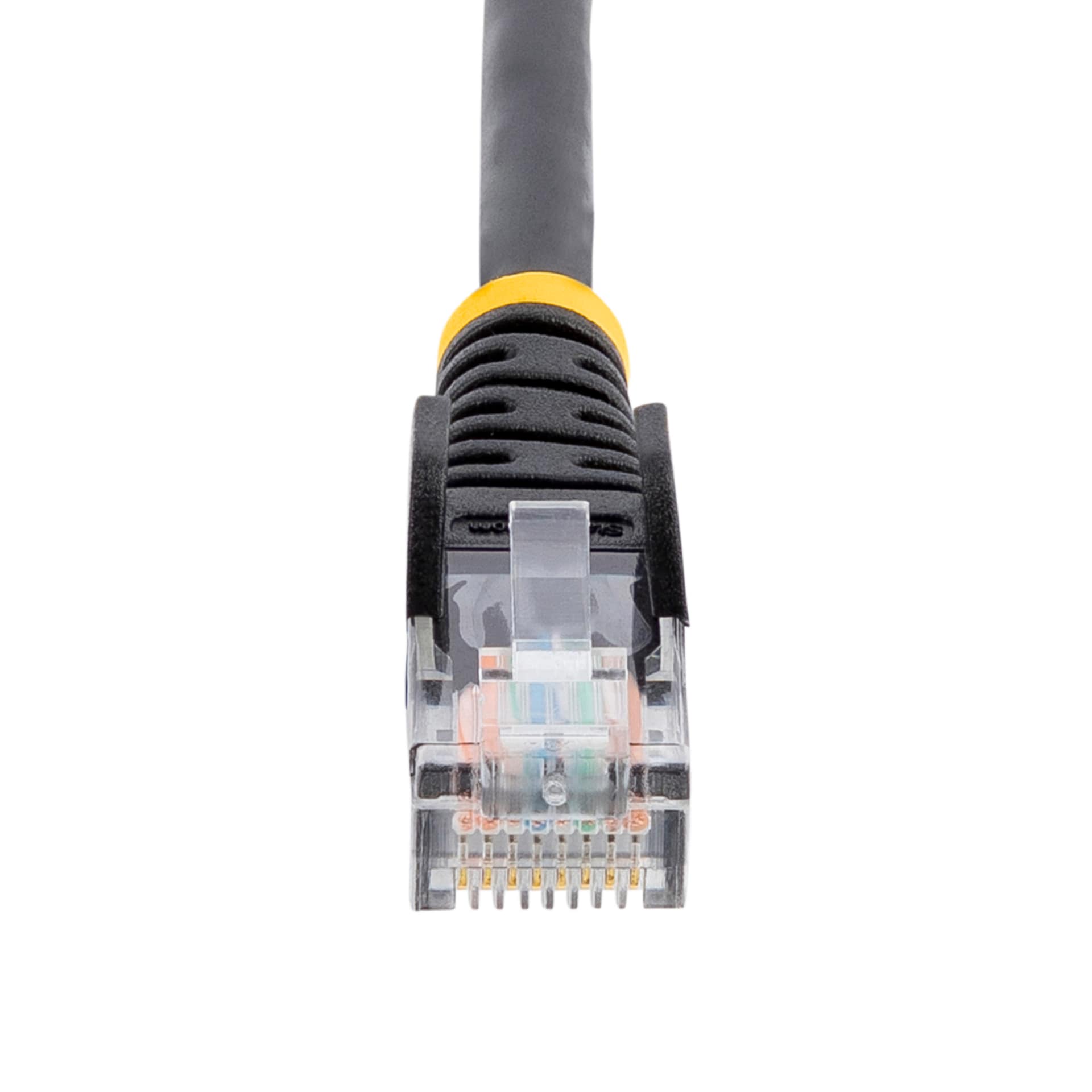 Thumbnail 3 of 5 for StarTech.com 6ft Black CAT5e Cable - Snagless CAT5e Patch Cord Network Cable - Gigabit Ethernet Cable - M/M