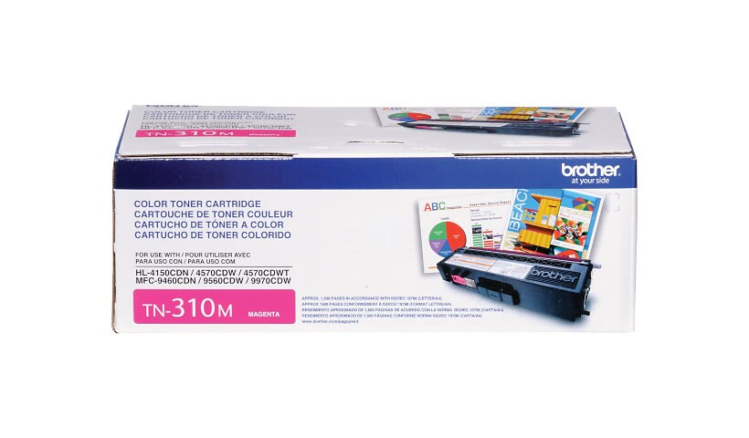 Brother TN310M - magenta - original - toner cartridge