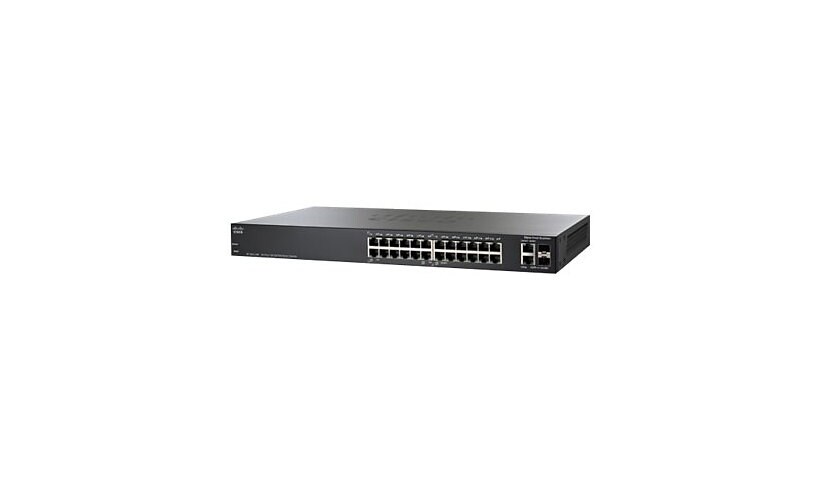 Cisco Small Business Smart SF200-24P - switch - 24 ports - rack-mountable