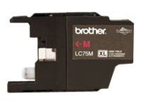 Brother LC75M - High Yield - magenta - original - ink cartridge