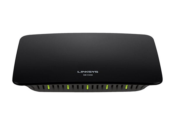 Linksys SE1500 - switch - 5 ports - unmanaged