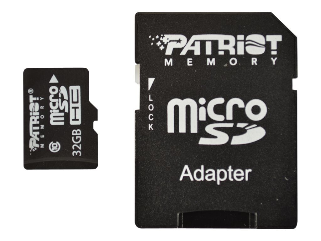 Patriot Signature Flash - carte mémoire flash - 32 Go - micro SDHC