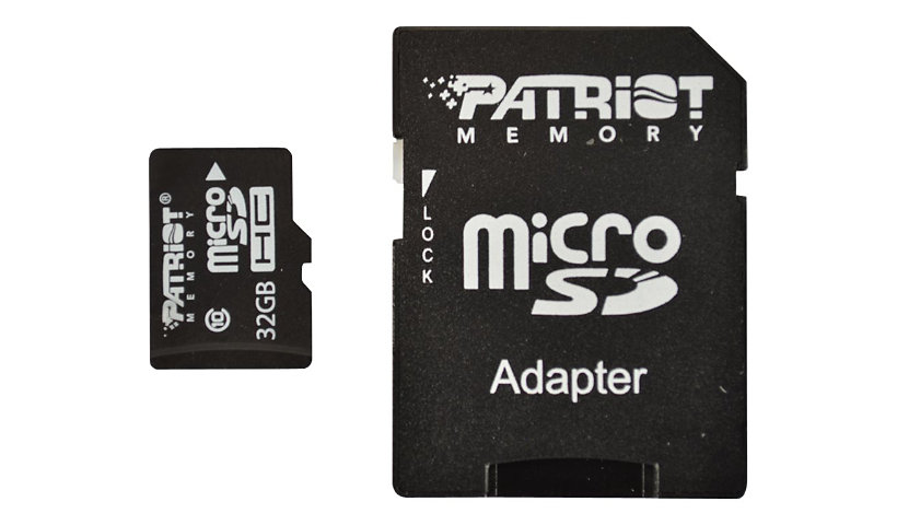 Patriot Signature Flash - flash memory card - 32 GB - microSDHC