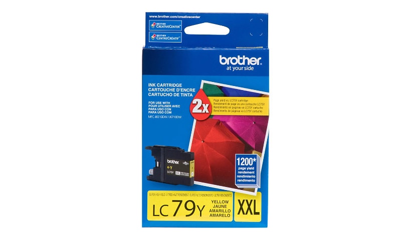 Brother LC-79Y XXL - Super High Yield - yellow - original - ink cartridge
