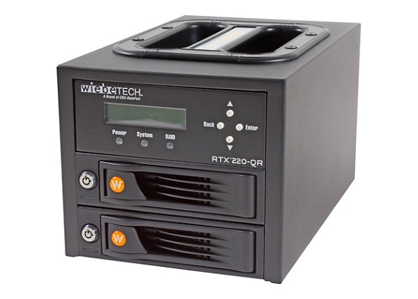 WiebeTech RTX 220-QR - hard drive array
