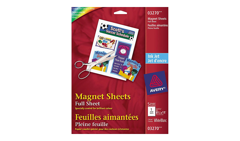 Avery Magnet Sheets