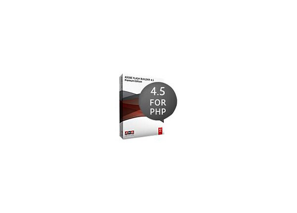 Adobe Flash Builder for PHP Premium (v. 4.5) - product upgrade license - 1 user
