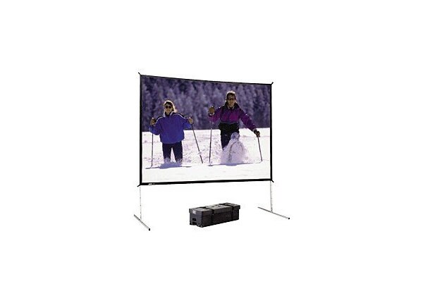 Da-Lite Fast-Fold Deluxe Screen System projection screen with legs - 104" (104.3 in)